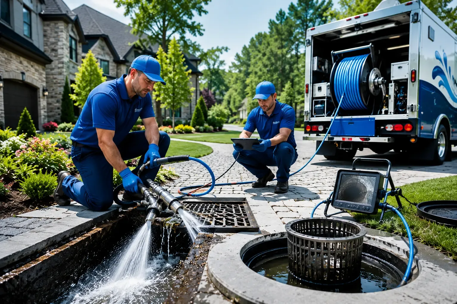 Local outdoor drain cleaning professionals in Alton, IL