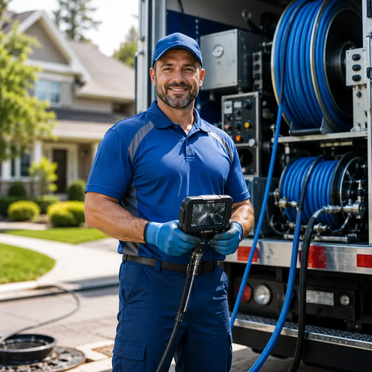 Local outdoor drain cleaning specialists in Alton, IL